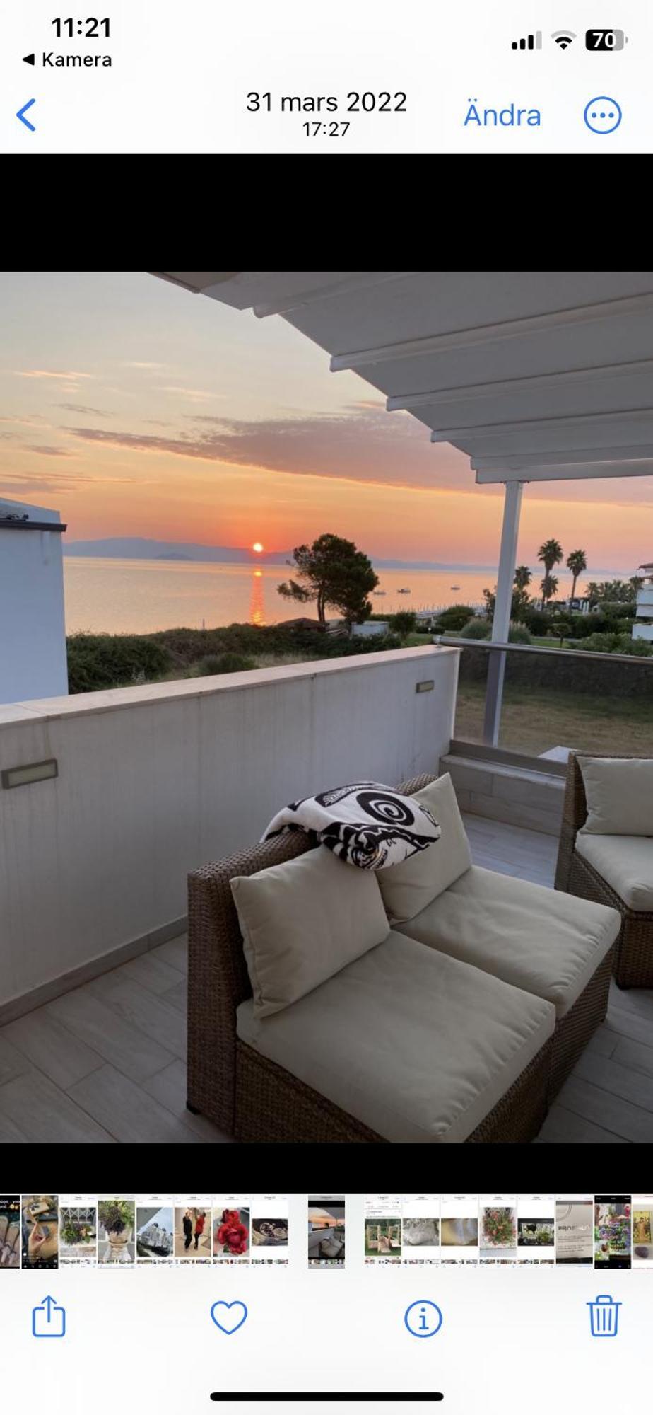 Villa Theodora In Front Of The Sea Hanioti Bagian luar foto